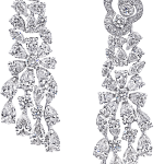 Diamonds Nuage Cascade Earrings